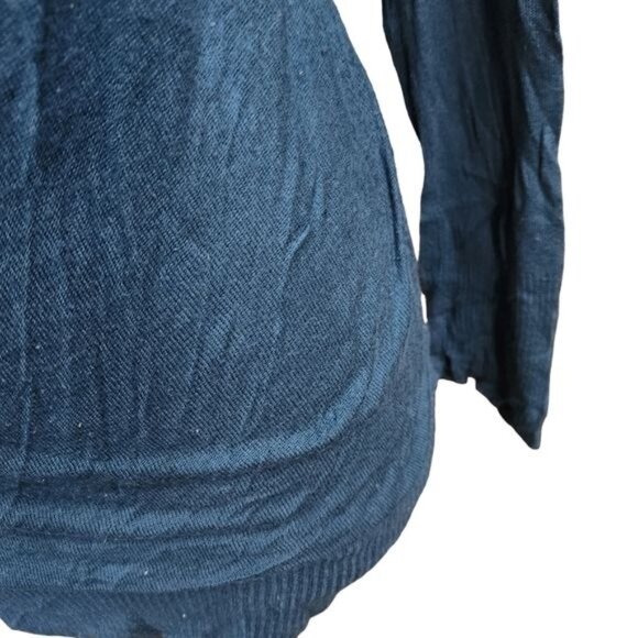 Thyme Medium Swoop Neck Business Casual Thin Sweater - Picture 3 of 4